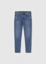 dječak studio crvena pamučni džemper s kapuljačom Pepe Jeans JZ8H1581 - Slika 5