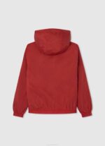 dječak studio crvena vjetrovka s kapuljačom Pepe Jeans JZ8H1564 - Slika 2