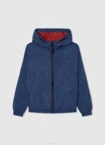 dječak studio crvena vjetrovka s kapuljačom Pepe Jeans JZ8H1564 - Slika 4