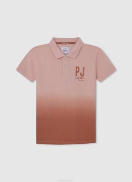 dječak tikvica naranča izblijedjela pique polo majica Pepe Jeans JZ8H1668