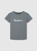 dječak tikvica naranča majica s grafičkim printom Pepe Jeans JZ8H1613 - Slika 5