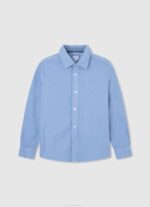 dječak tikvica naranča pike polo majica s izvezenim logotipom Pepe Jeans JZ8H1657 - Slika 3