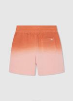 dječak tikvica naranča sportske kratke hlače color block Pepe Jeans JZ8H1698 - Slika 2