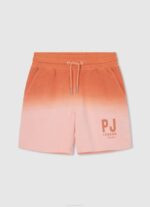dječak tikvica naranča sportske kratke hlače color block Pepe Jeans JZ8H1698