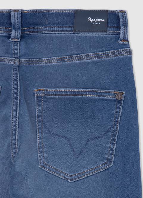 dječak traper archie traperice srednjeg kroja opuštenog kroja Pepe Jeans JZ8H1574 - Slika 3