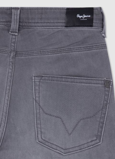dječak traper archie traperice srednjeg kroja opuštenog kroja Pepe Jeans JZ8H1575 - Slika 3