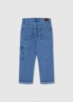 dječak traper traperice srednjeg kroja Collin opuštenog kroja Pepe Jeans JZ8H1572 - Slika 2