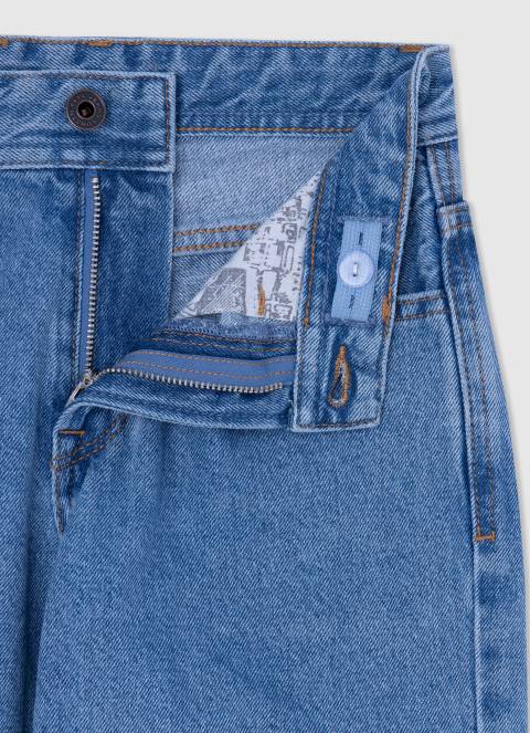 dječak traper traperice srednjeg kroja Collin opuštenog kroja Pepe Jeans JZ8H1572 - Slika 3