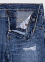 dječak traper unovčene traperice srednjeg kroja Pepe Jeans JZ8H1578 - Slika 3
