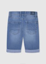 dječak traper uske kratke traper hlače Pepe Jeans JZ8H1680 - Slika 2