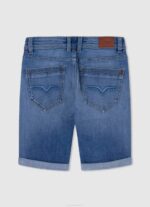 dječak traper uske kratke traper hlače Pepe Jeans JZ8H1683 - Slika 2