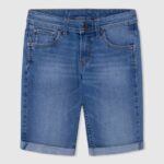 dječak traper uske kratke traper hlače Pepe Jeans JZ8H1683