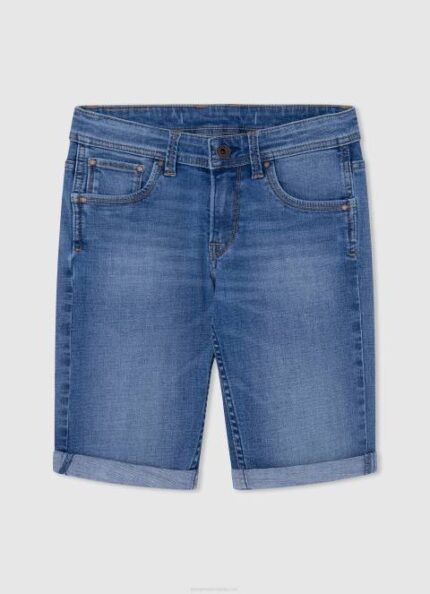 dječak traper uske kratke traper hlače Pepe Jeans JZ8H1683