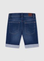 dječak traper uske kratke traper hlače Pepe Jeans JZ8H1684 - Slika 2