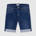 dječak traper uske kratke traper hlače Pepe Jeans JZ8H1684