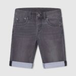 dječak traper uske kratke traper hlače Pepe Jeans JZ8H1685