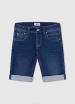 dječak traper uske kratke traper hlače Pepe Jeans JZ8H1685 - Slika 4
