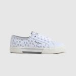 djevojka bijela brady shine basic tenisice Pepe Jeans JZ8H1323