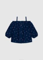 djevojka bijela gaulle izvezena bluza Pepe Jeans JZ8H1423 - Slika 3