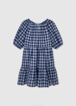 djevojka bijela haljina romantičnog kroja Pepe Jeans JZ8H1375 - Slika 5