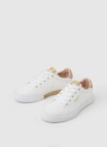 djevojka bijela kenton flag basic tenisice Pepe Jeans JZ8H1330 - Slika 3