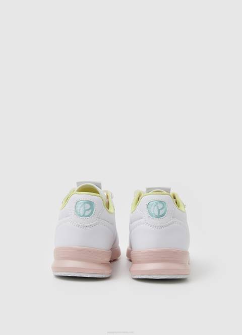 djevojka bijela york candy tenisice za trčanje Pepe Jeans JZ8H1311 - Slika 4