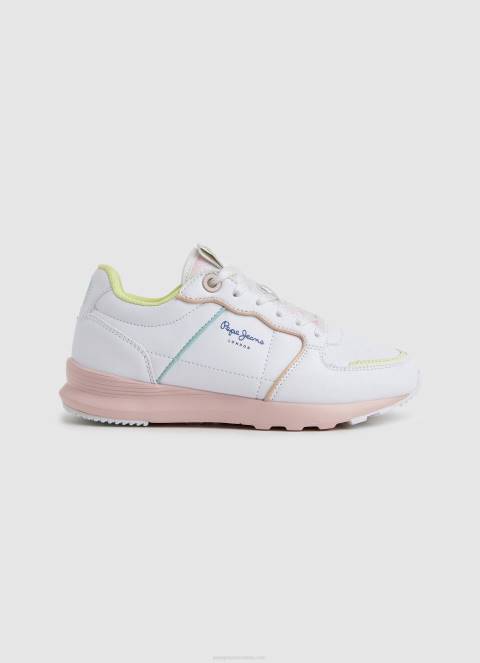 djevojka bijela york candy tenisice za trčanje Pepe Jeans JZ8H1311 - Slika 1
