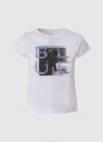 djevojka breskva majica s printom logotipa Pepe Jeans JZ8H1454 - Slika 3