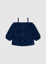 djevojka Crvena nabrani top kratkih rukava Pepe Jeans JZ8H1424 - Slika 5