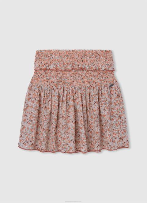djevojka domet rebrasta haljina s rukavima s otvorom za ruke Pepe Jeans JZ8H1397 - Slika 3