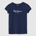 djevojka dulwich majica sa svjetlucavim logom Pepe Jeans JZ8H1428