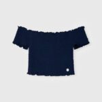 djevojka dulwich nabrani top kratkih rukava Pepe Jeans JZ8H1425