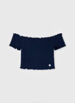 djevojka dulwich nabrani top kratkih rukava Pepe Jeans JZ8H1425