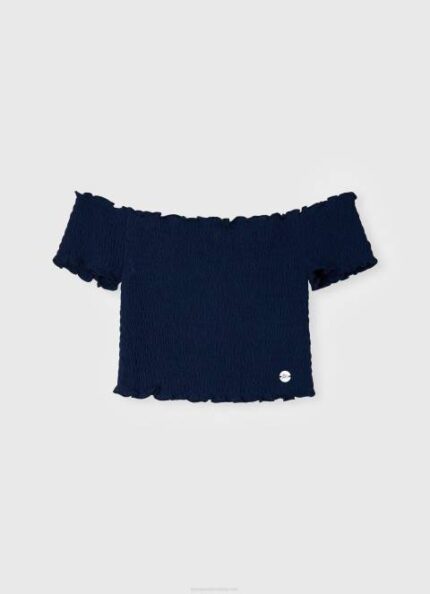 djevojka dulwich nabrani top kratkih rukava Pepe Jeans JZ8H1425