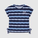 djevojka dulwich pamučna majica s izblijedjelim prugama Pepe Jeans JZ8H1463