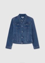 djevojka mlaćenica traper jakna regularnog kroja Pepe Jeans JZ8H1359 - Slika 4