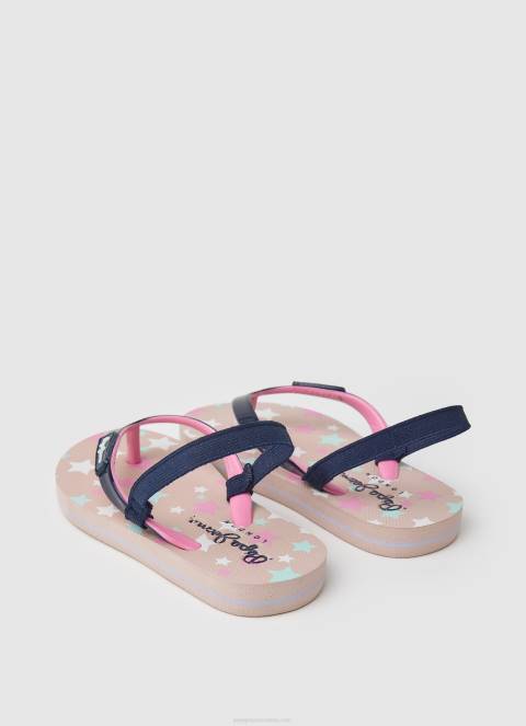 djevojka mornarica dorset stars japanke za plažu Pepe Jeans JZ8H1352 - Slika 4