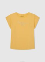 djevojka mousse top sella naborana prednja ploča Pepe Jeans JZ8H1434 - Slika 3