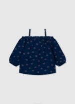 djevojka multi gornji dio s cvjetnim uzorkom siara Pepe Jeans JZ8H1422 - Slika 2