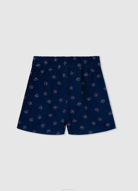 djevojka multi Jules kratke hlače s cvjetnim uzorkom Pepe Jeans JZ8H1489 - Slika 2