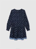 djevojka multi kratka haljina s geometrijskim printom Pepe Jeans JZ8H1387 - Slika 2