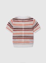 djevojka multi pamučni kardigan s prugastim printom Pepe Jeans JZ8H1417 - Slika 2