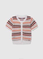 djevojka multi pamučni kardigan s prugastim printom Pepe Jeans JZ8H1417