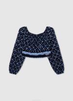 djevojka multi salma skraćeni fit top Pepe Jeans JZ8H1429
