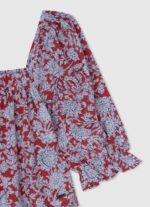 djevojka multi sita top s četvrtastim izrezom Pepe Jeans JZ8H1418 - Slika 3