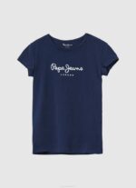 djevojka nježno ružičasta majica s otisnutim logotipom Pepe Jeans JZ8H1430 - Slika 4