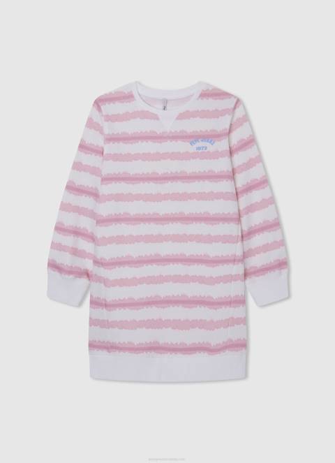 djevojka nježno ružičasta rastezljiva mini suknja u struku Pepe Jeans JZ8H1393 - Slika 3