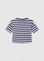 djevojka ocean majica s prugastim printom Pepe Jeans JZ8H1467 - Slika 2