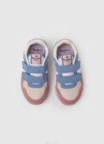 djevojka oprana ruža london basic kombinirane tenisice Pepe Jeans JZ8H1313 - Slika 2