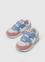 djevojka oprana ruža london basic kombinirane tenisice Pepe Jeans JZ8H1313 - Slika 3